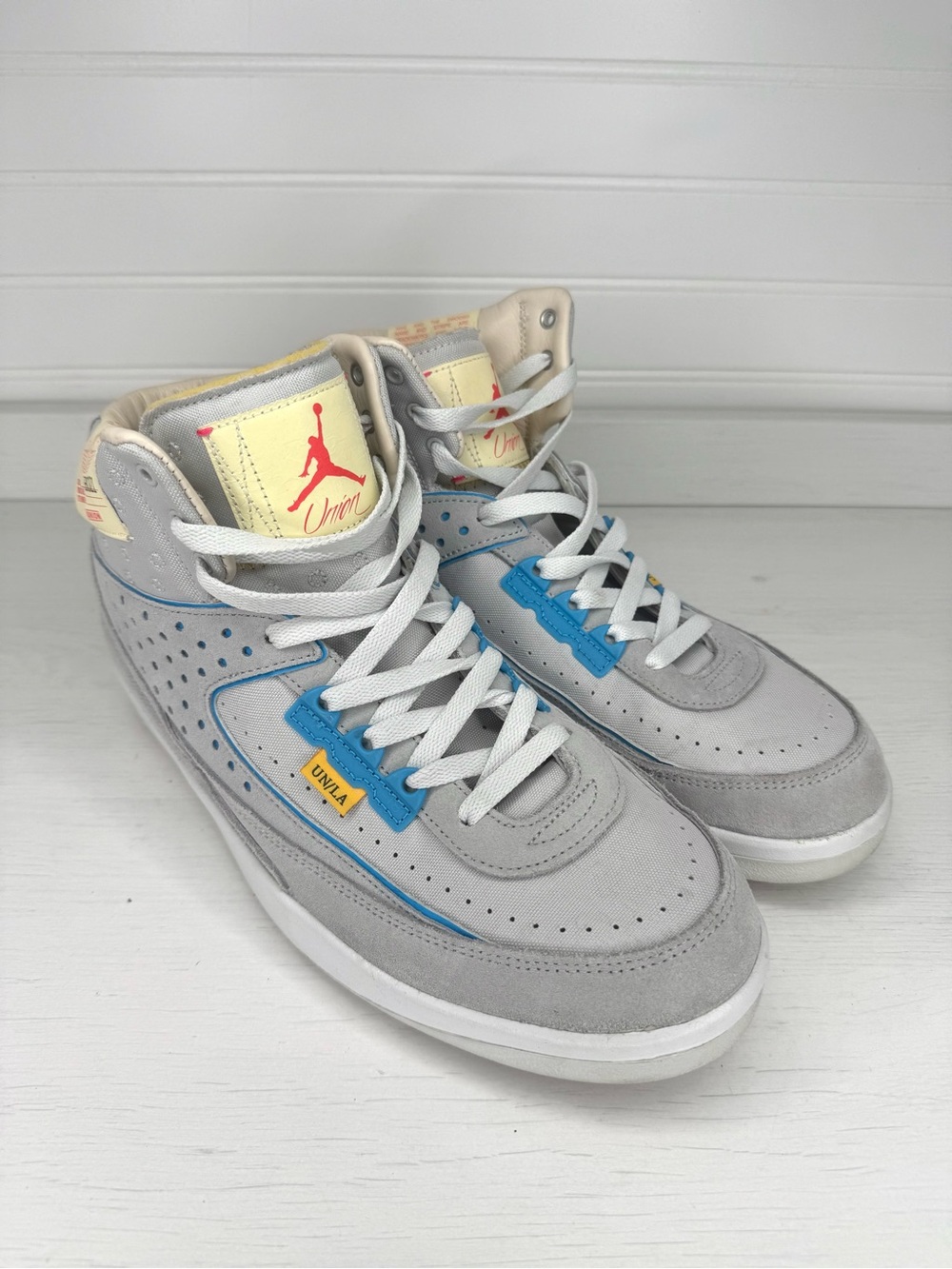 Union LA x Air Jordan 2 Retro SP 'Grey Fog' DN3802-001 Men's Size 10 No Box